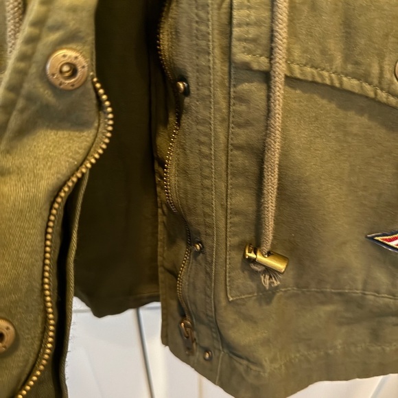 Forever 21 Olive Green Jacket - Picture 4 of 8